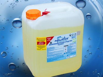 Aquatics Дезинфицирующие средство 14% жидкое 10л (12 кг)